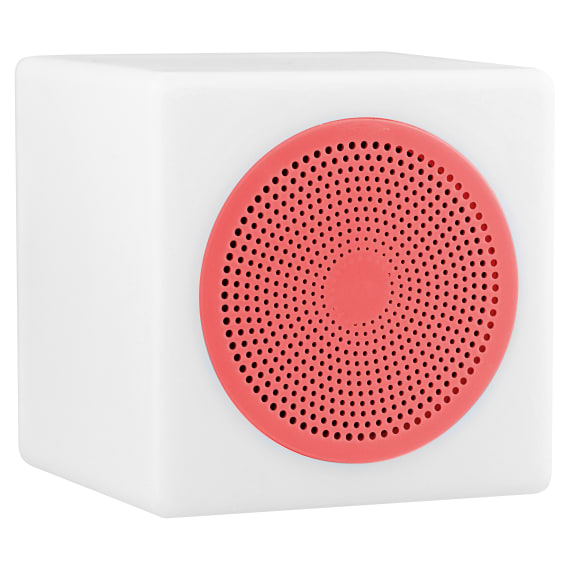 Enceinte sans fil LUMI LED rose