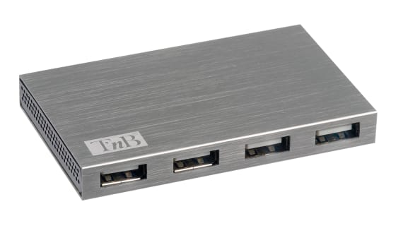 Hub USB-A in aluminium to 7x USB-A with power supply