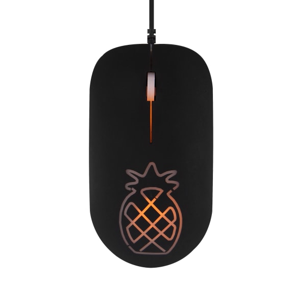 Souris filaire ANANAS NEON