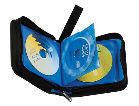 CD storage case x36 blue
