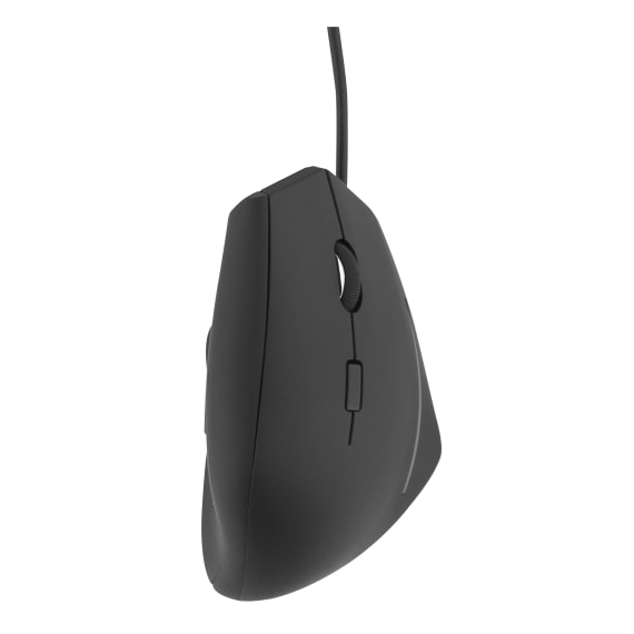 Mouse com fio ergonômico vertical