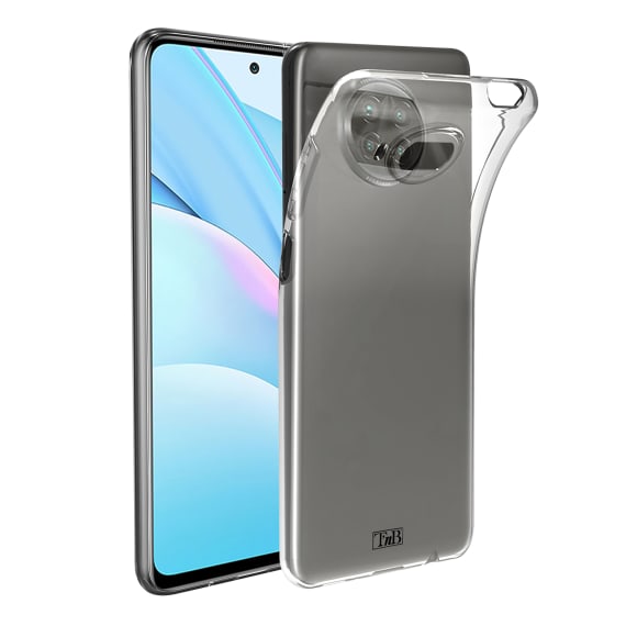 Transparent soft case for Xiaomi MI 10T Lite.