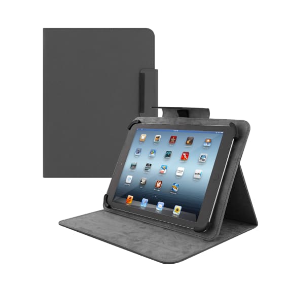 Etui folio universel pour tablette 10" REGULAR noir