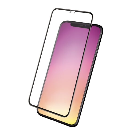 Protection intégrale en verre trempé pour iPhone 11.