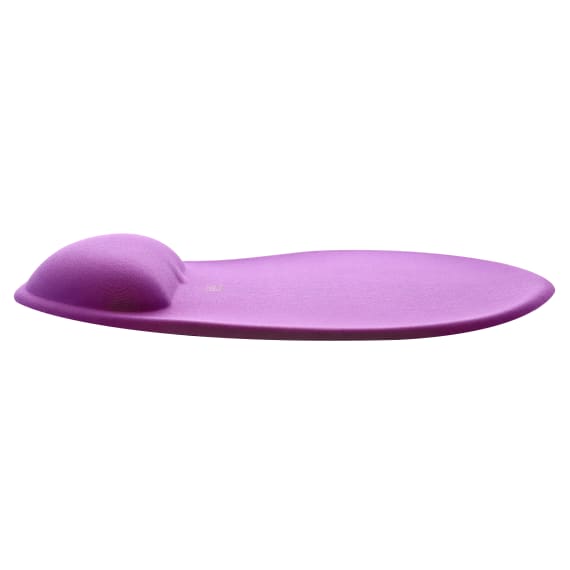 Tapis de souris ergonomique avec repose-poignet violet