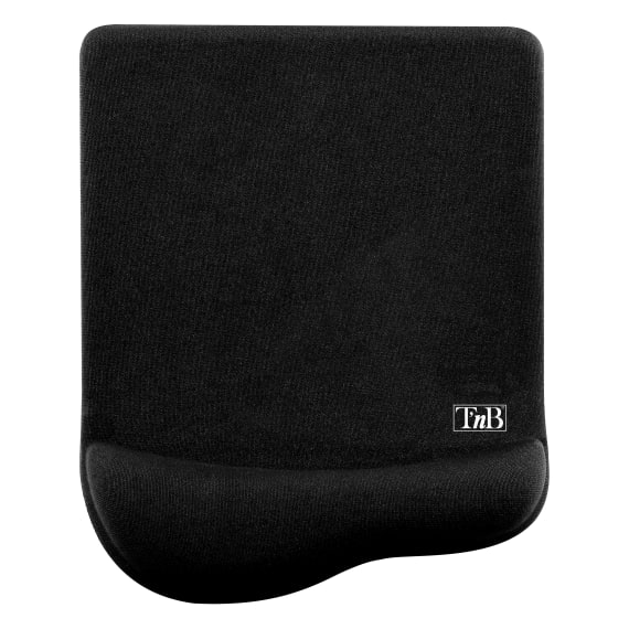 Tapis de souris ergonomique gel antimicrobien noir