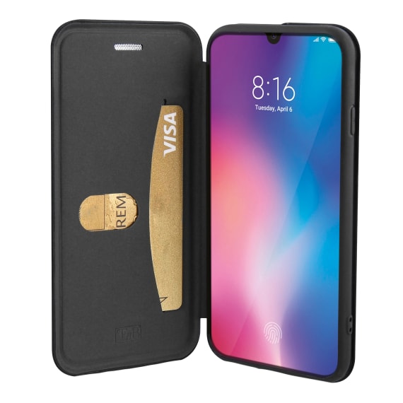 Etui folio premium pour Xiaomi MI 9 .