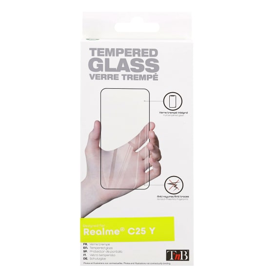 Tempered glass protection for Realme C25Y