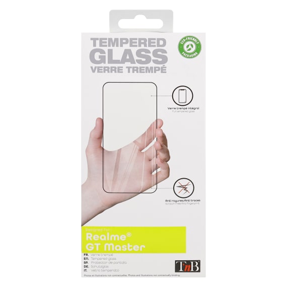 Protection intégrale en verre trempé pour Realme GT Master