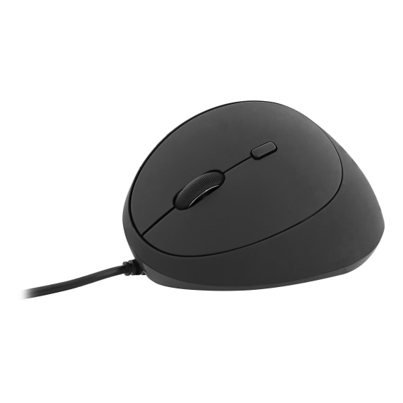 Vertical wired mouse for left-handed ERGONOMIC