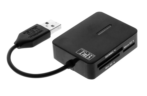 Universal USB 2.0 memory card reader