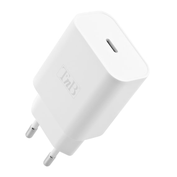 Carregador de rede 1 USB Type-C Power Delivery 20W