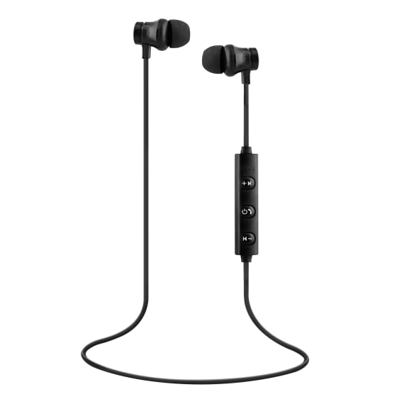 REPRODUÇÃO Fone de ouvido Bluetooth preto