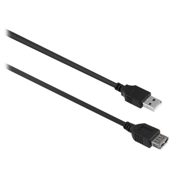 Male USB / female USB cable 3m