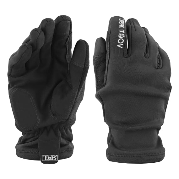Touch screen gloves with fleece warm lining