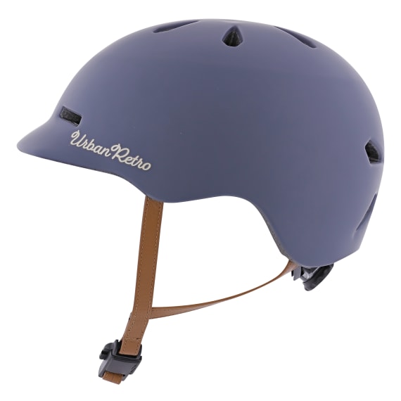 Retro bike helmet