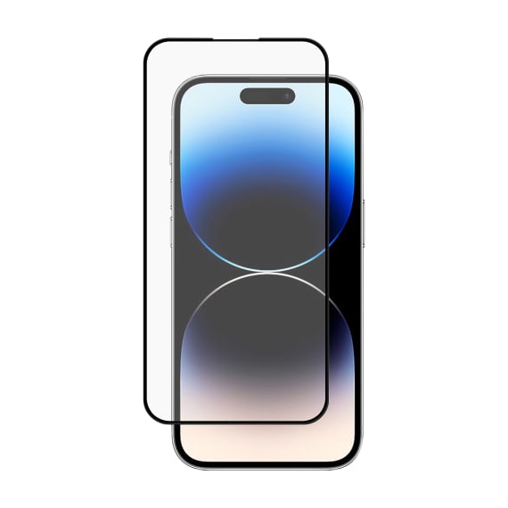 Protection intégrale en verre trempé pour iPhone 15 Pro