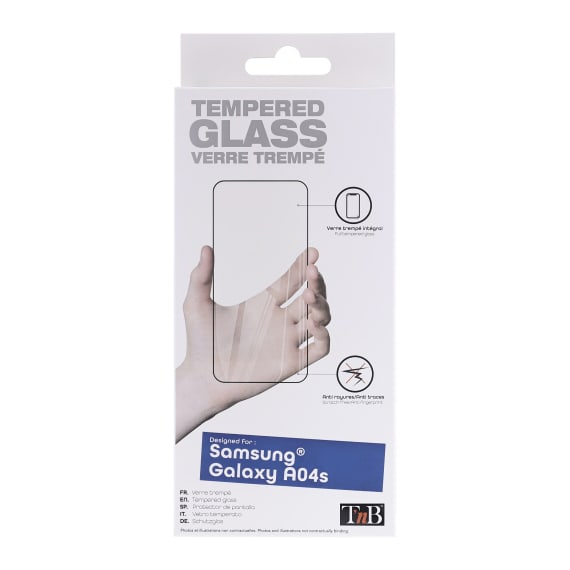 Protection intégrale en verre trempé pour Samsung Galaxy A04s