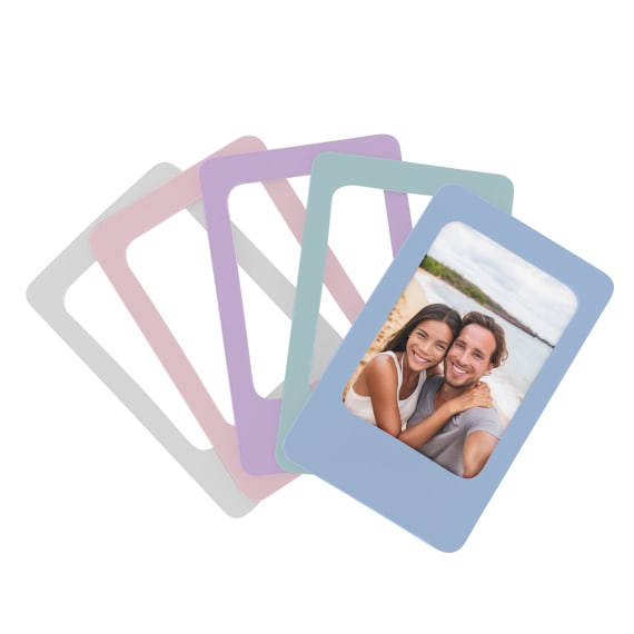 5 magnetic picture frames mini format 
