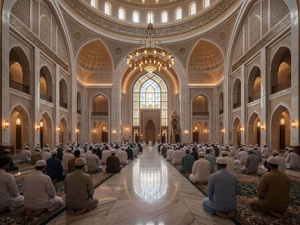 Inside Mosque