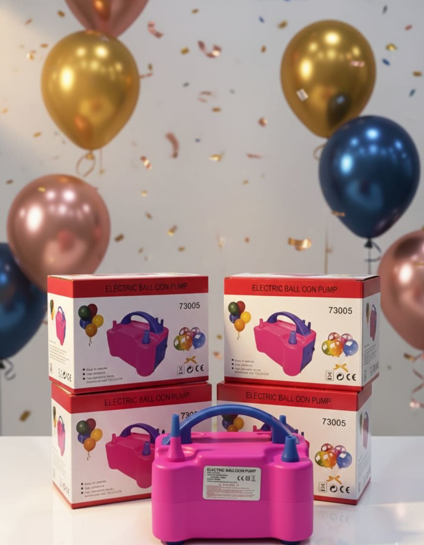 Inflador para Globos 4 Puntas