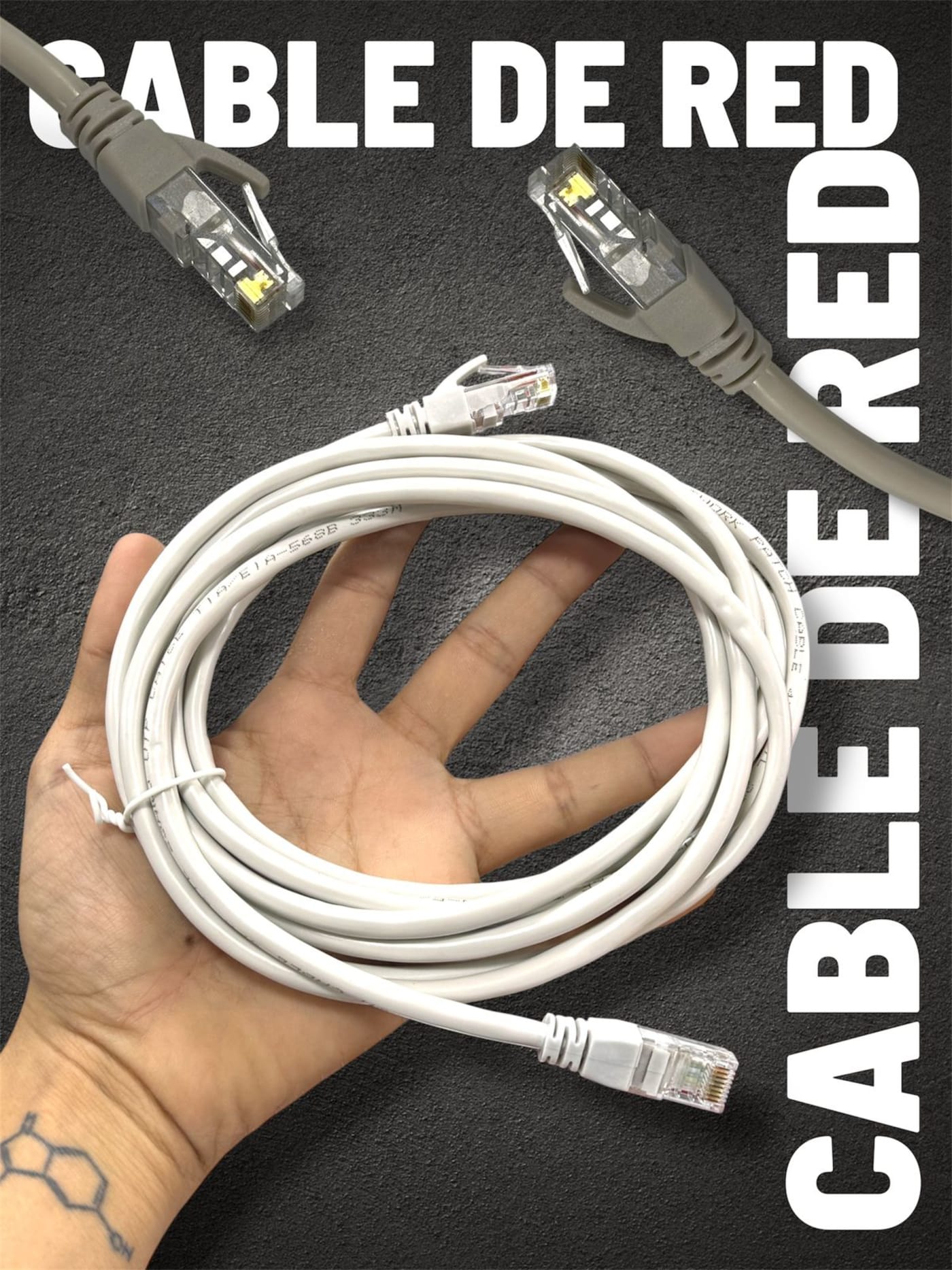 Cable de Red Cat6 (varios metros)
