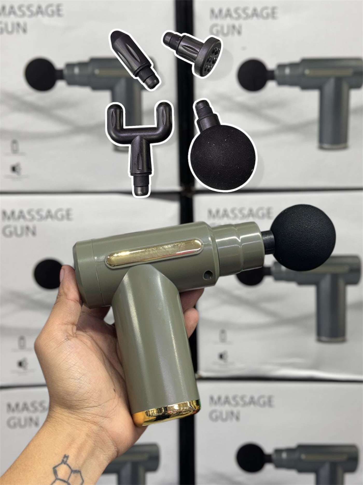 Pistola Masajeadora