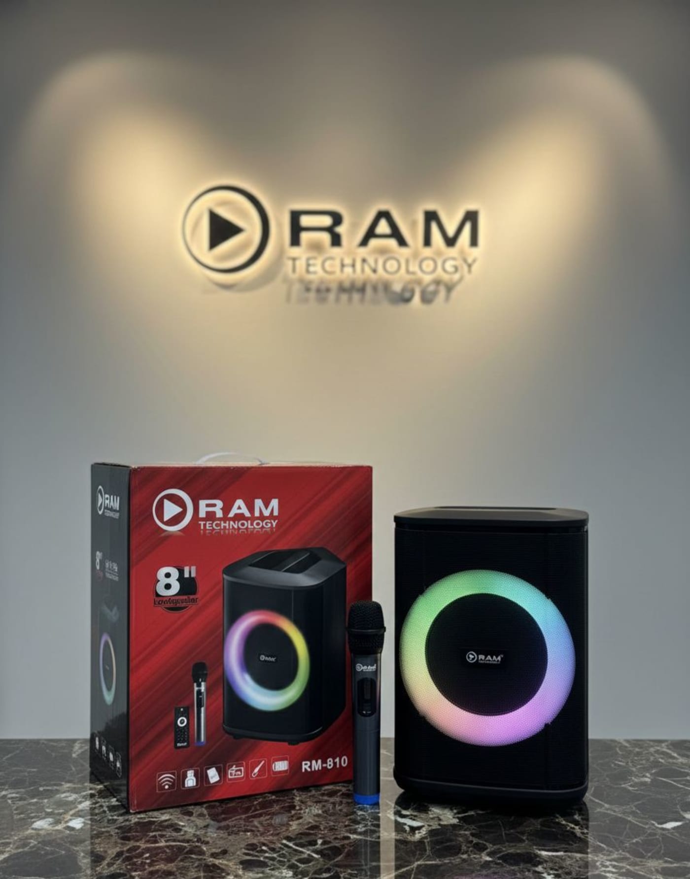 Parlante RAM 8 Pulgadas 816