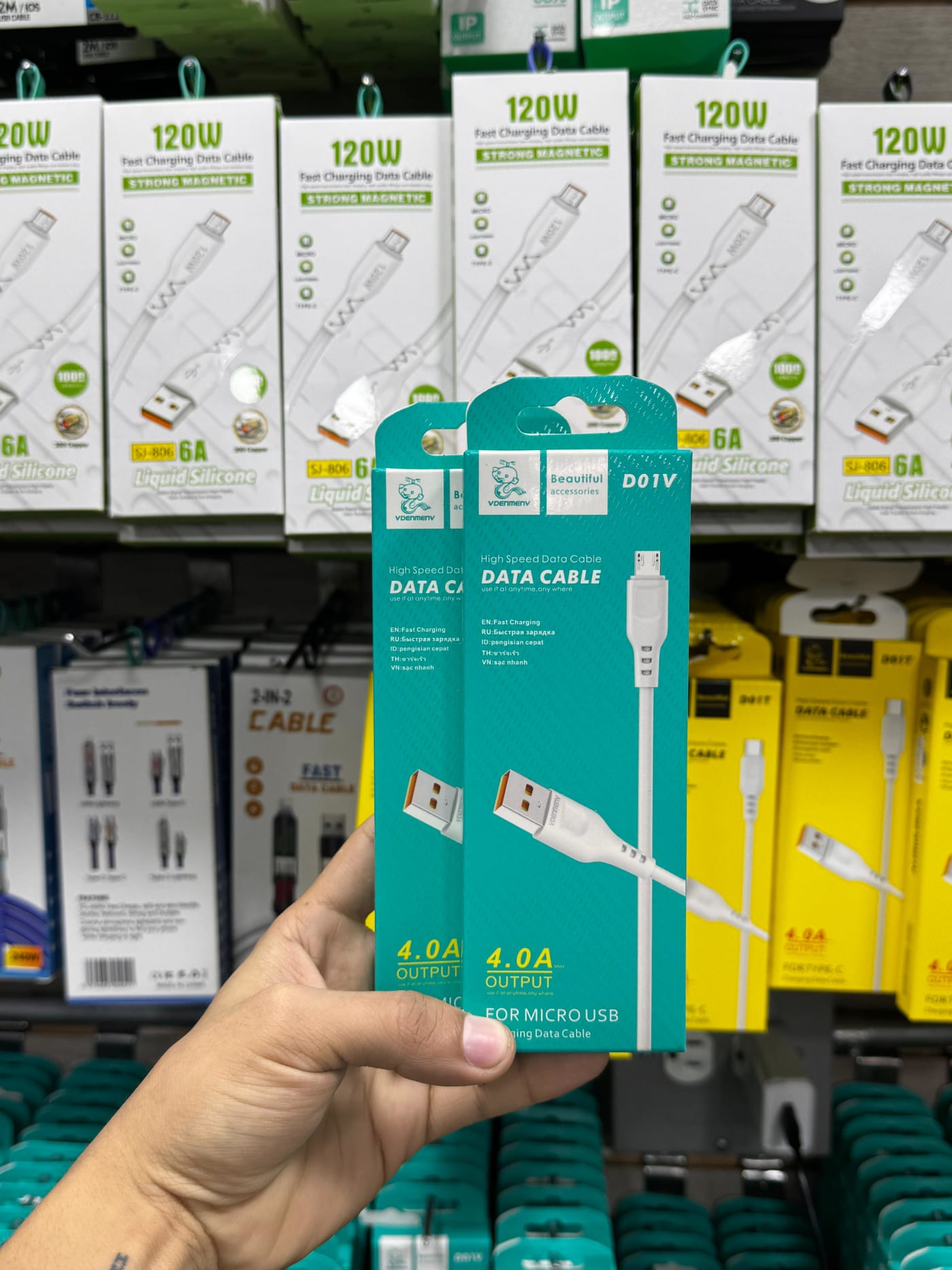 Cable Denmen V8 4A
