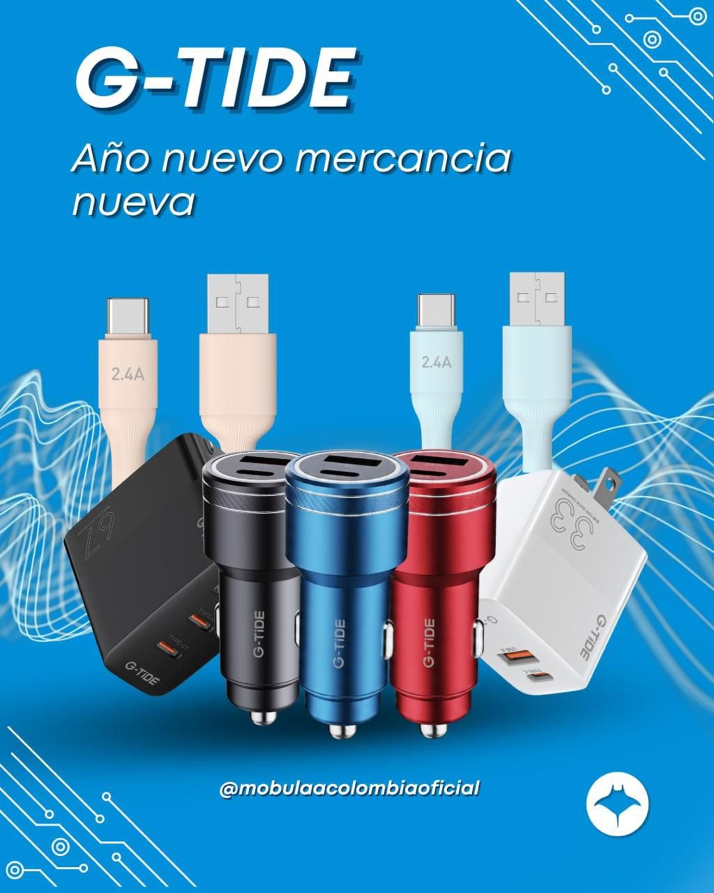 Plugin de Carro USB + TC