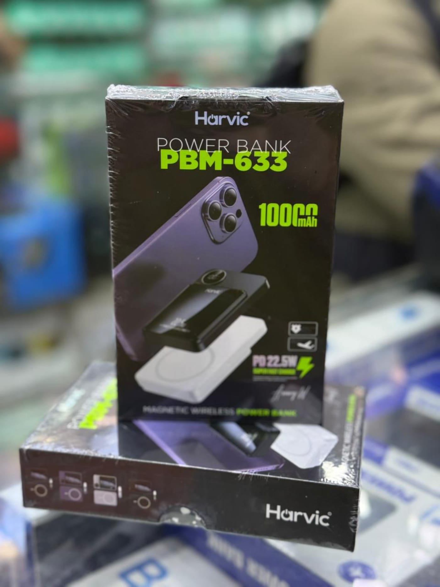 Power Bank MagSafe Harvic PBM-633 10.000mAh