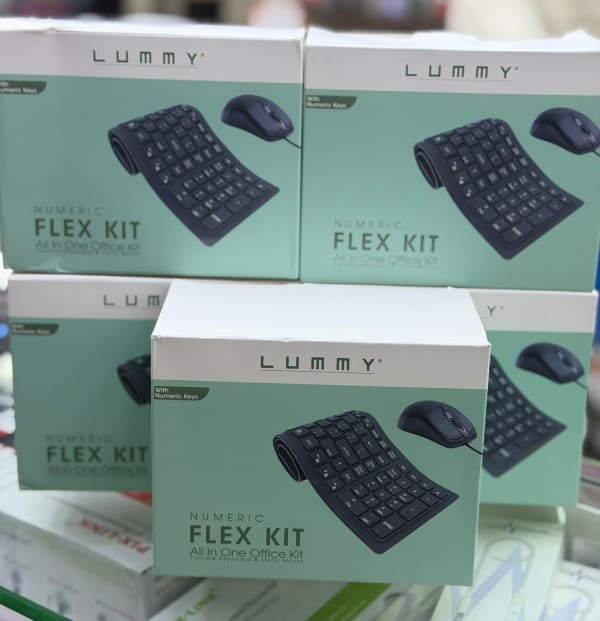 Combo Teclado y Mouse Flexible