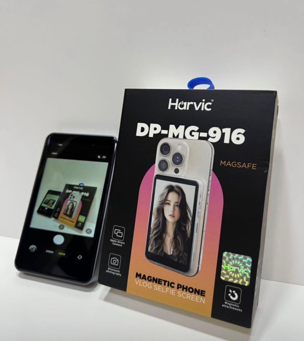 Magnetic Vlog Selfie Screen Harvic DP-MG-916