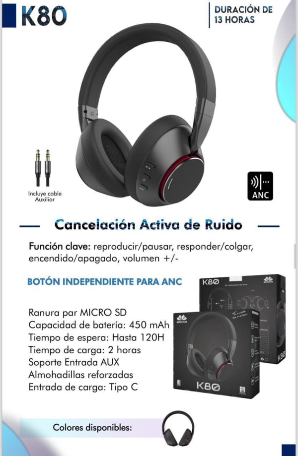 Audífonos Diadema (más unidades)