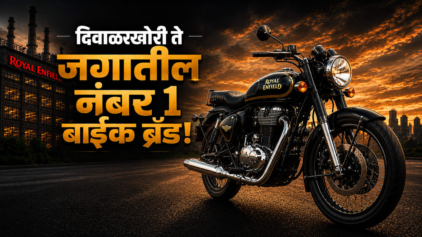 Royal Enfield Success Story - दिवाळखोरी ते जगातील नंबर १ बाईक ब्रँड!