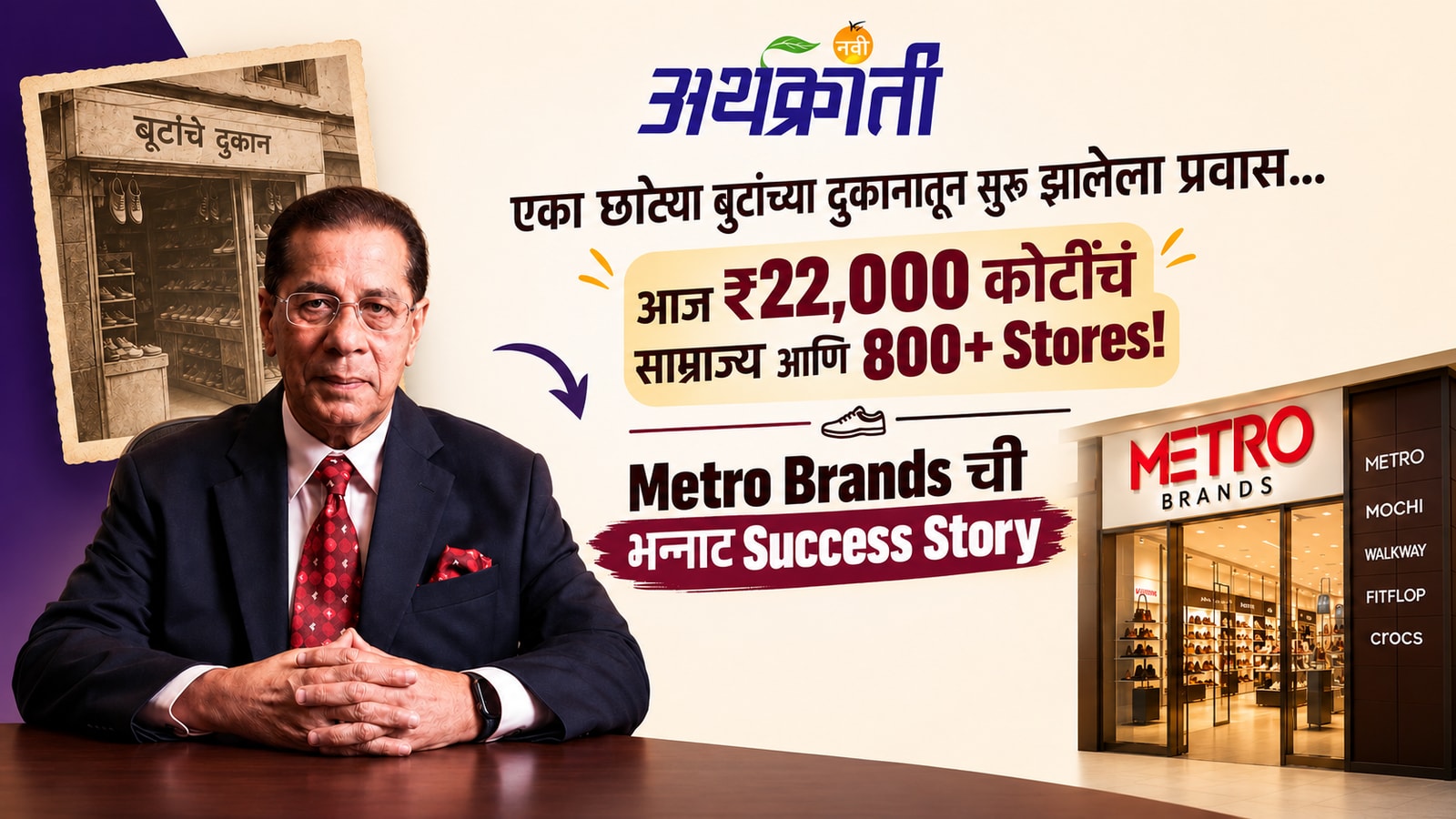 Metro Brands ची भन्नाट Success Story