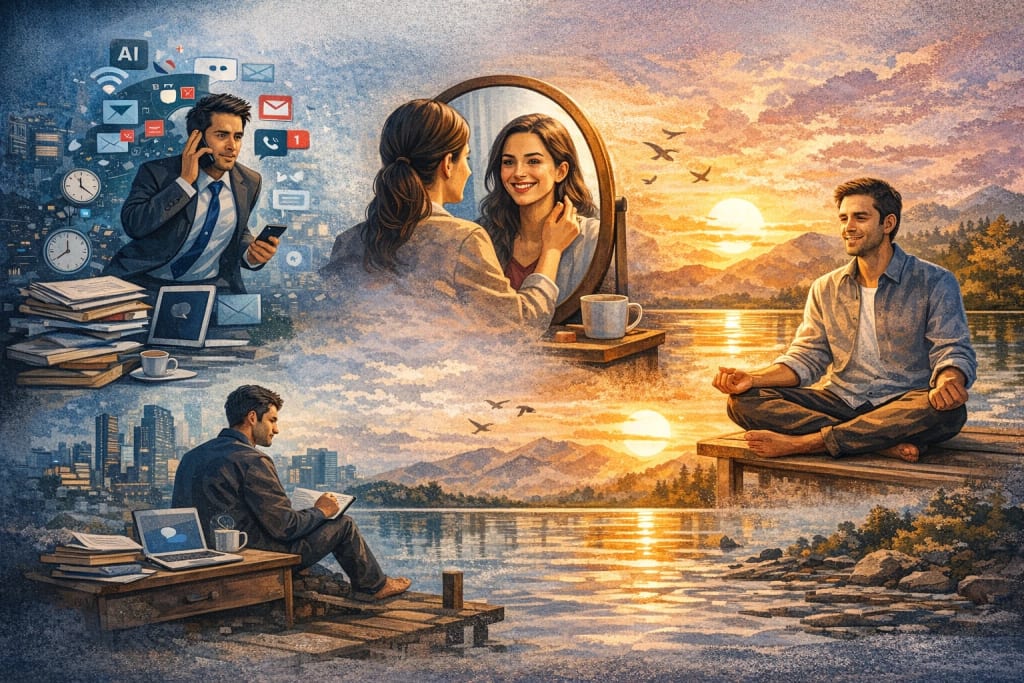 स्वतःचा शोध: धावपळीच्या युगात स्वतःसाठी वेळ काढणे ही 'लक्झरी' नाही, तर 'गरज'!