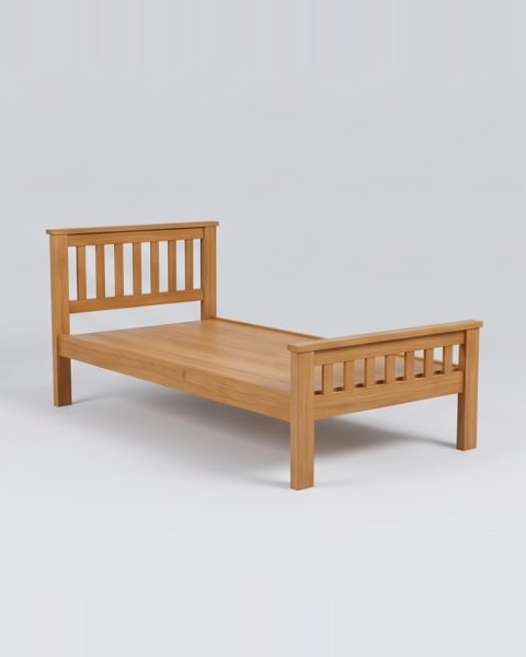 Slatted Single Cot