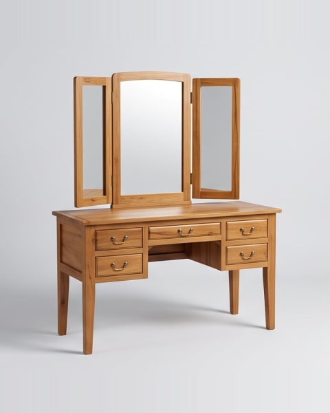 Three-Mirror Dressing Table