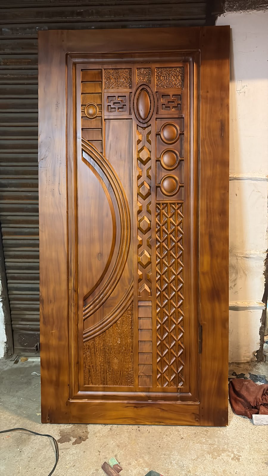 Modern Grooved Door