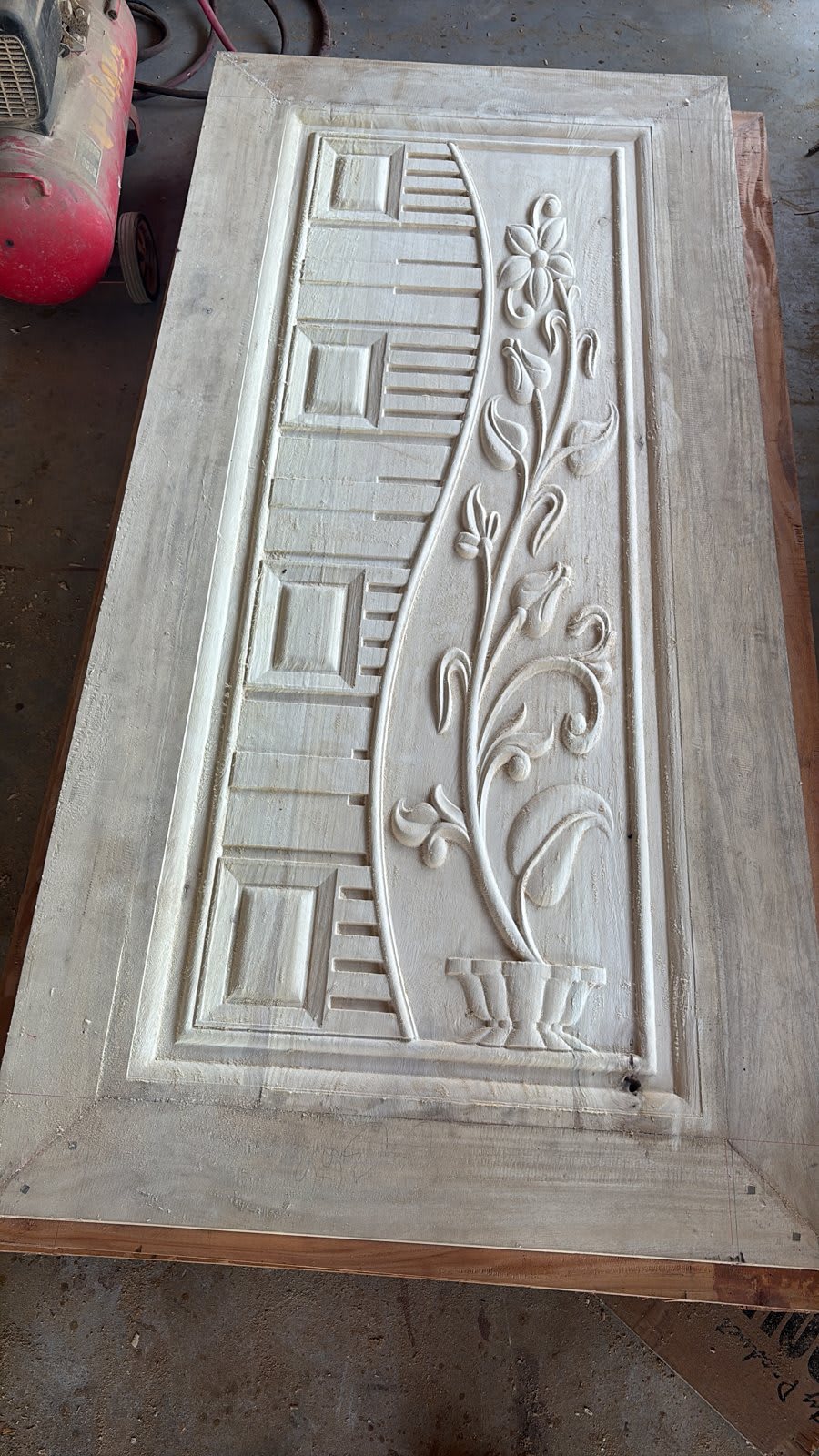 Wavy Vine Door