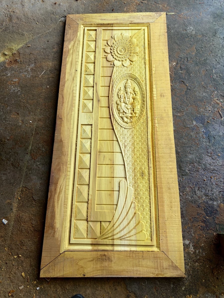 Ganesh Pyramid Door