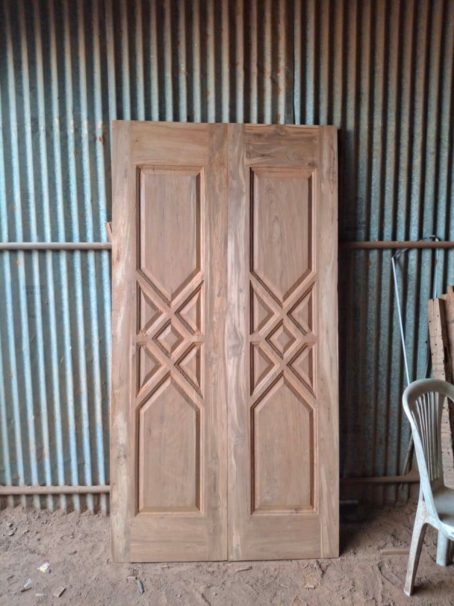 Double Door Cross Pattern