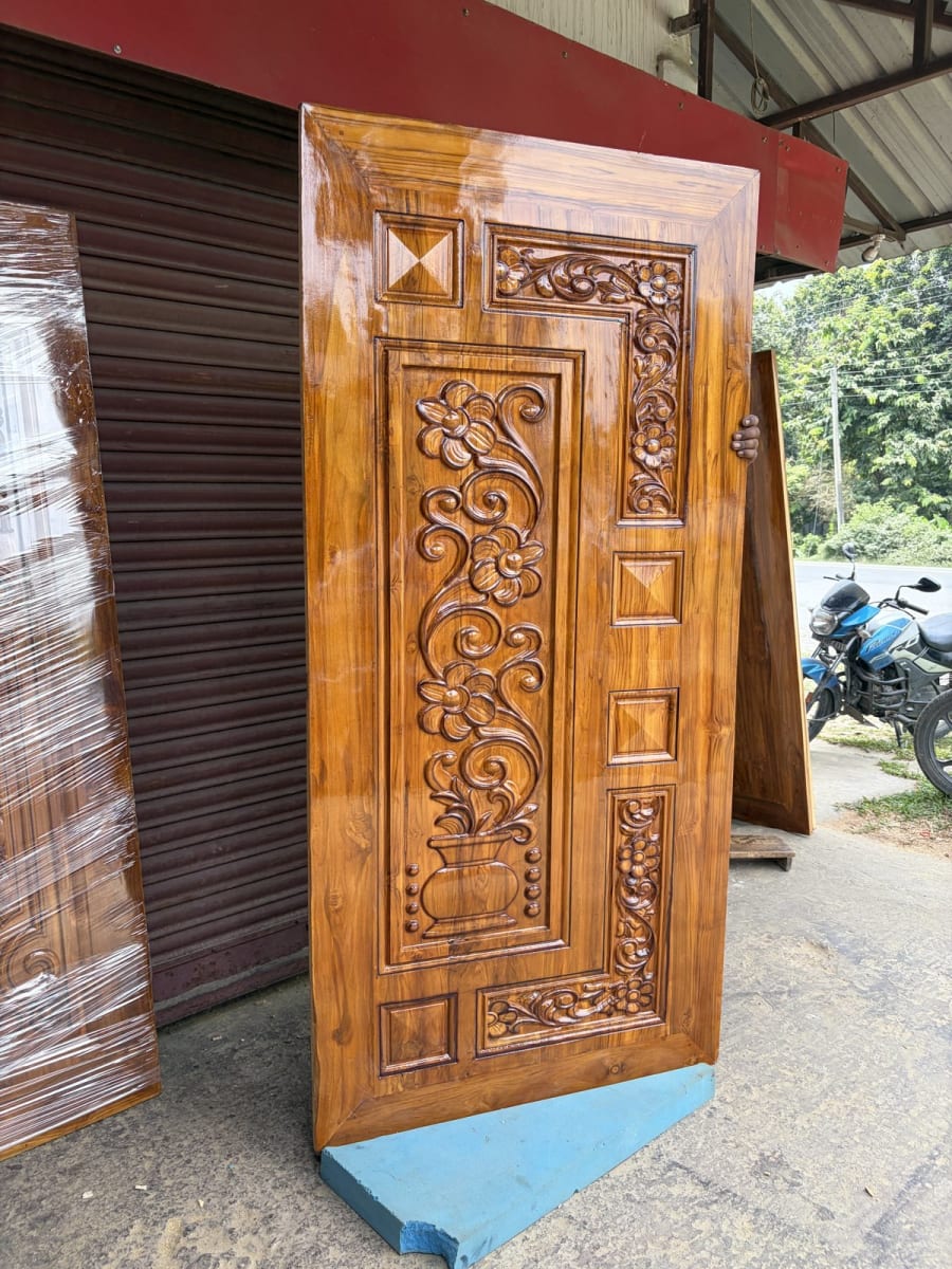 Floral Vase Panel Door