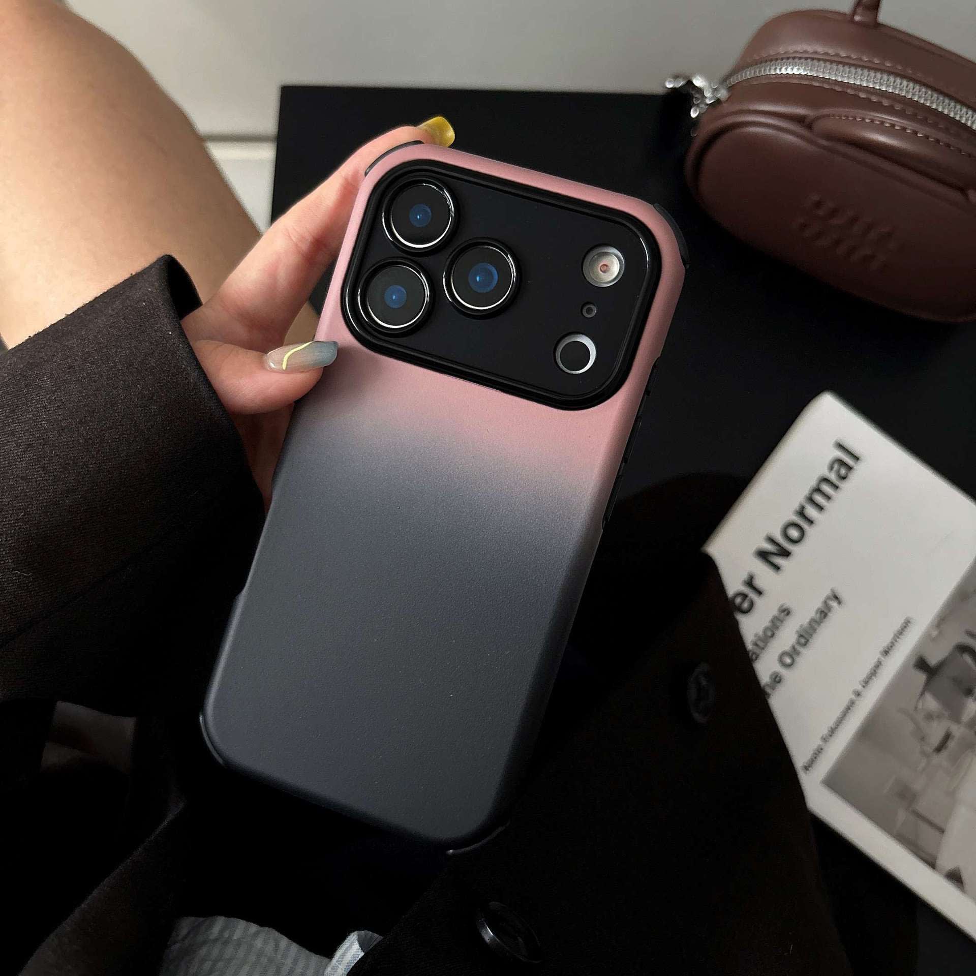 Gradient Skin-Feel Anti-Fall Case for iPhone - view 4