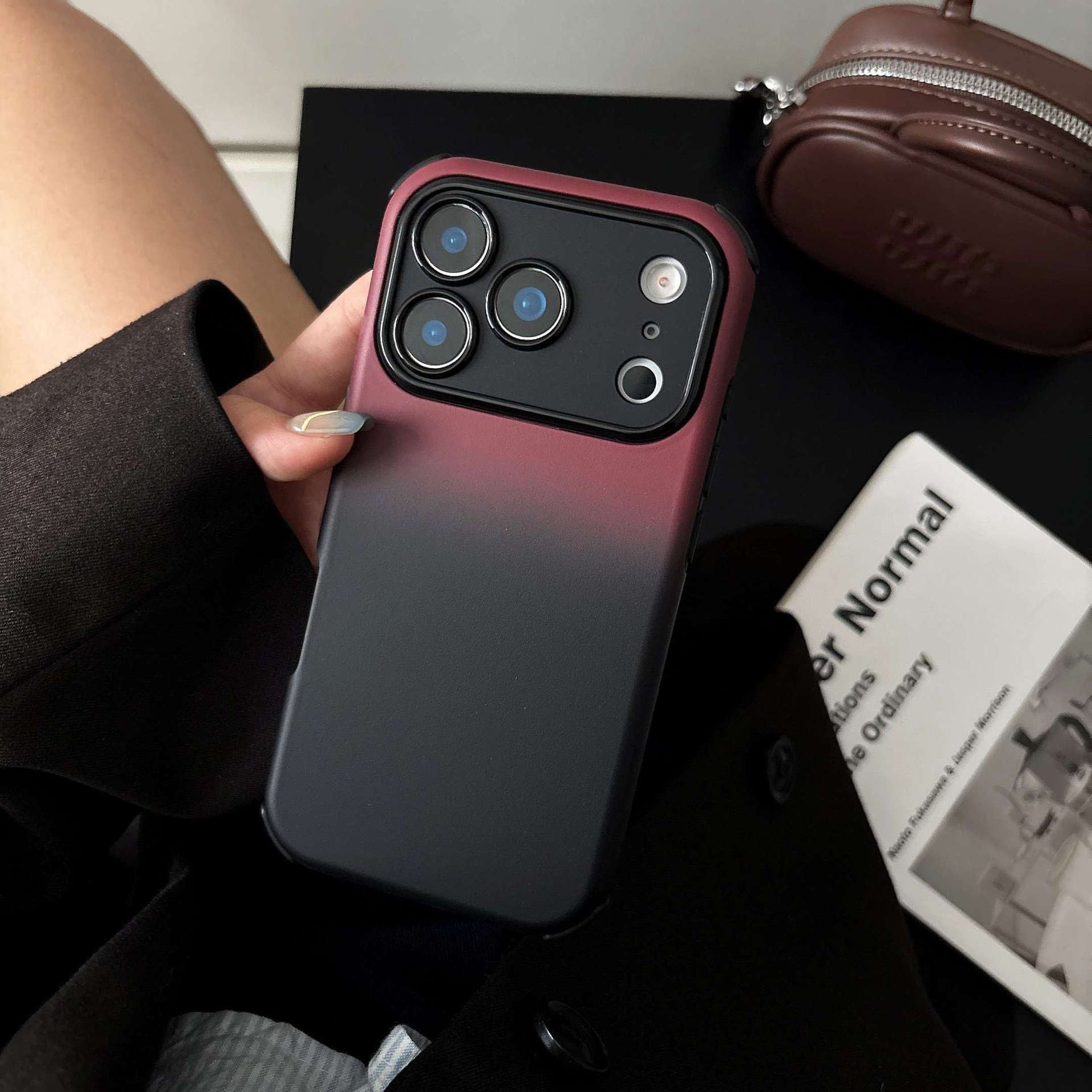Gradient Skin-Feel Anti-Fall Case for iPhone - view 5