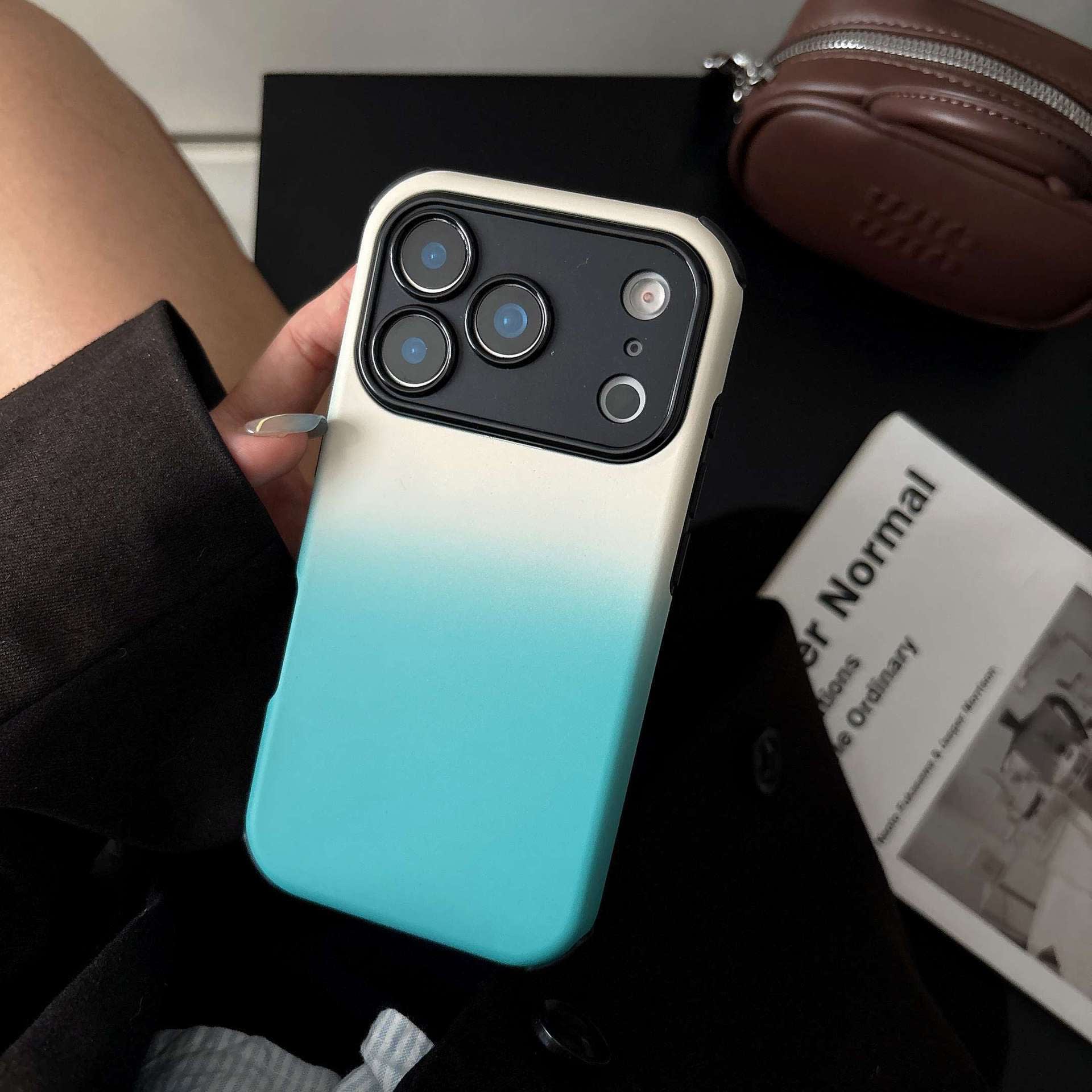 Gradient Skin-Feel Anti-Fall Case for iPhone - view 6
