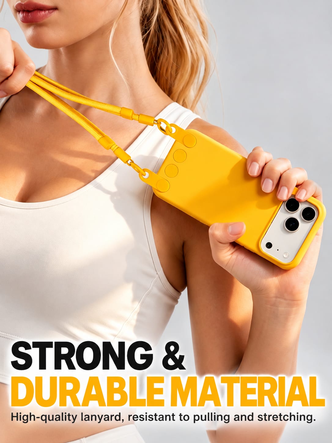 Crossbody Lanyard Silicone Case for iPhone - view 6