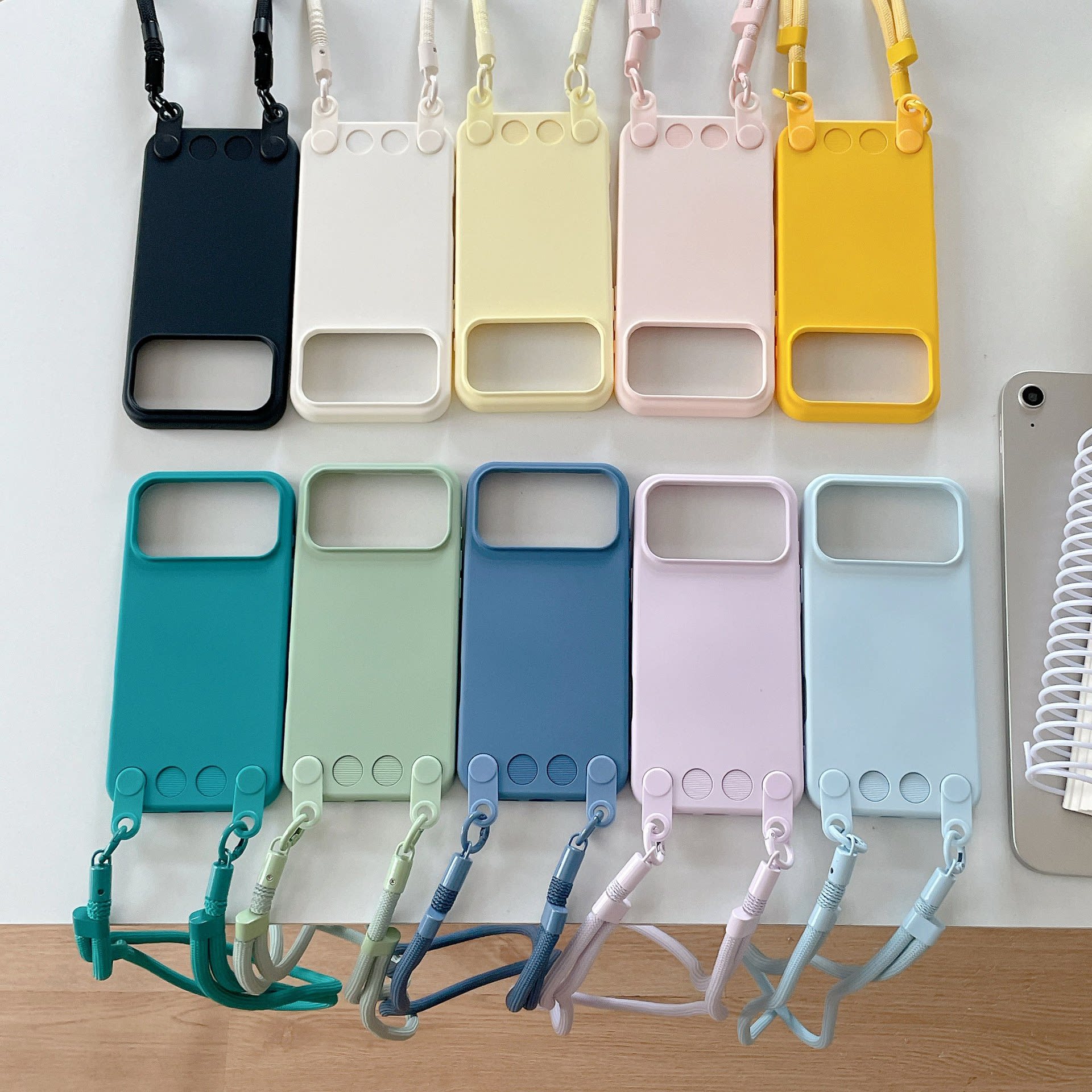 Crossbody Lanyard Silicone Case for iPhone - view 2