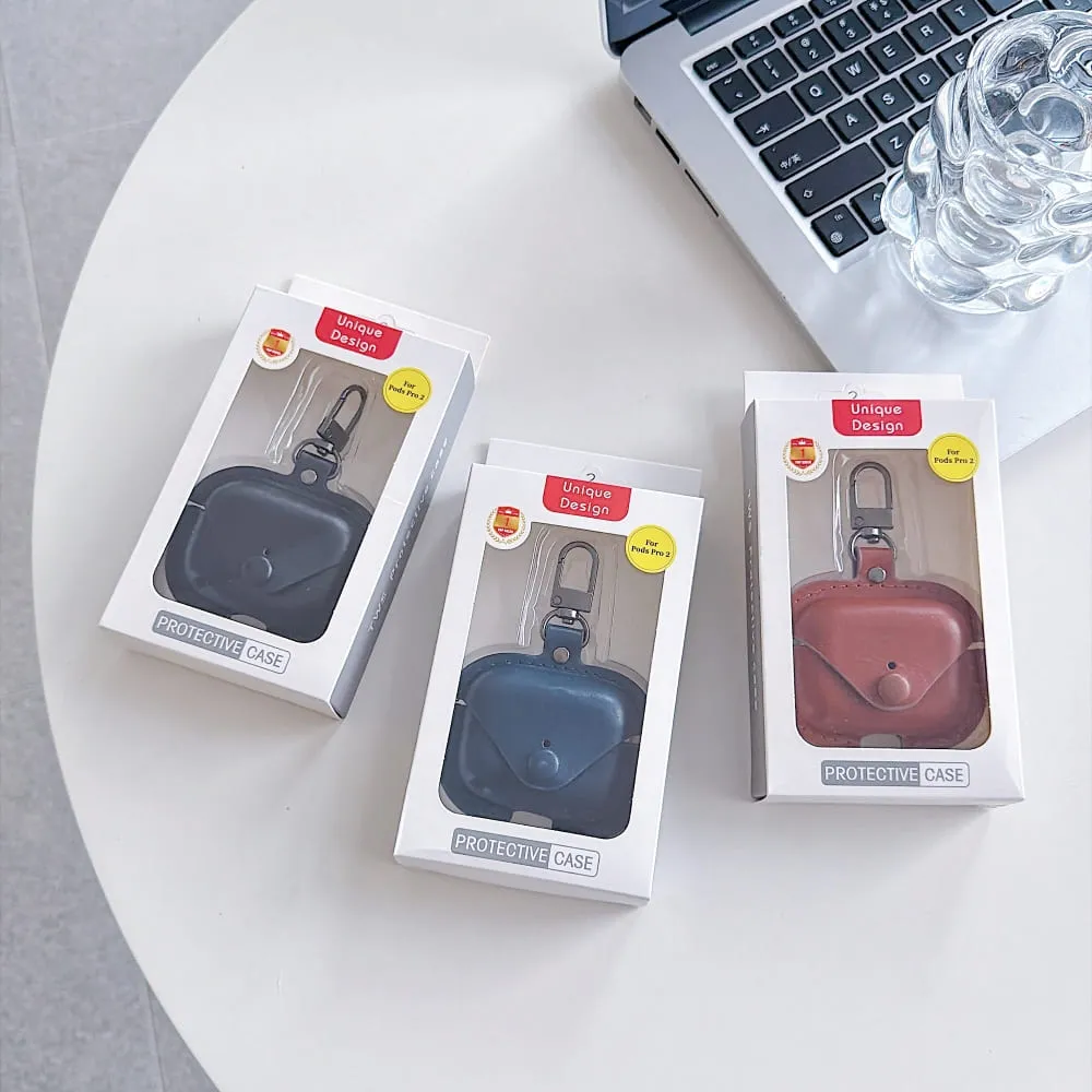 Vintage Vault PU Leather AirPods Case
